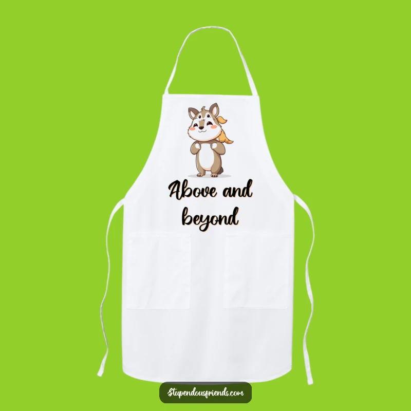 Funny Kitchen Apron: Helping Friends - Perfect Funny Gift for Chefs