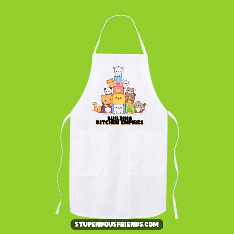 Funny Animal Kitchen Apron - Hilarious Chef Buddies, Perfect Gift for Cooks