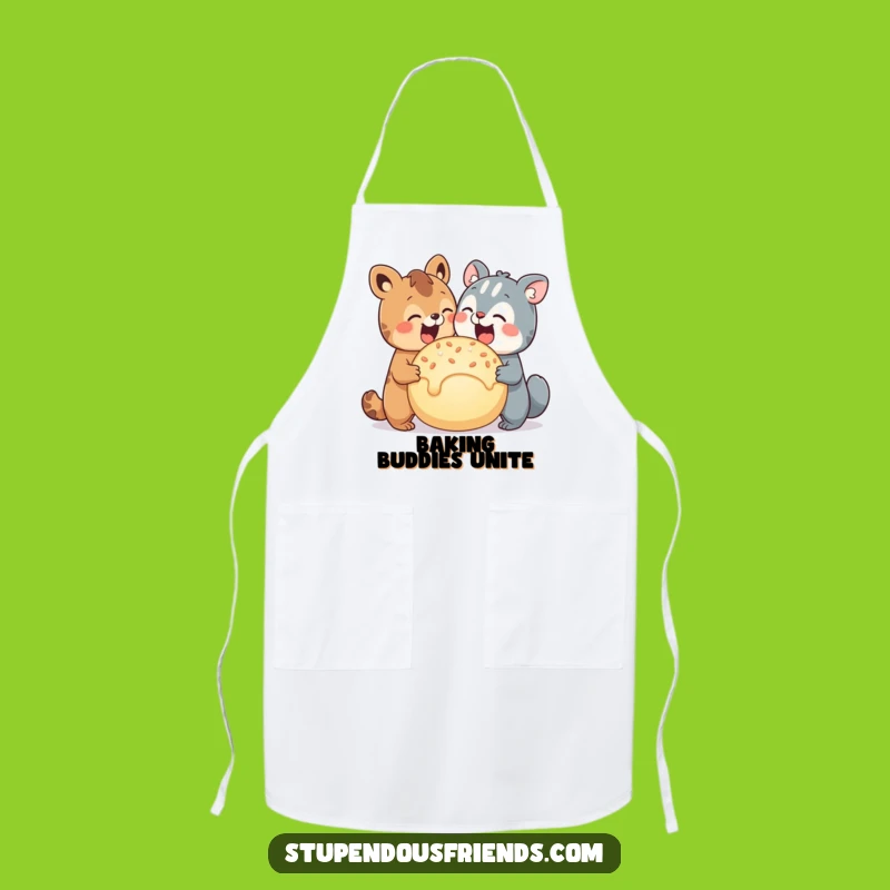 Funny Animal Treat Sharing Apron - Kitchen Fun Foodie Gift