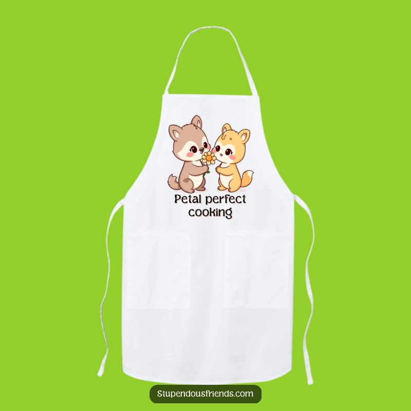 Funny Kitchen Apron: Animal Kindness Gesture, A Hilarious Cooking Companion