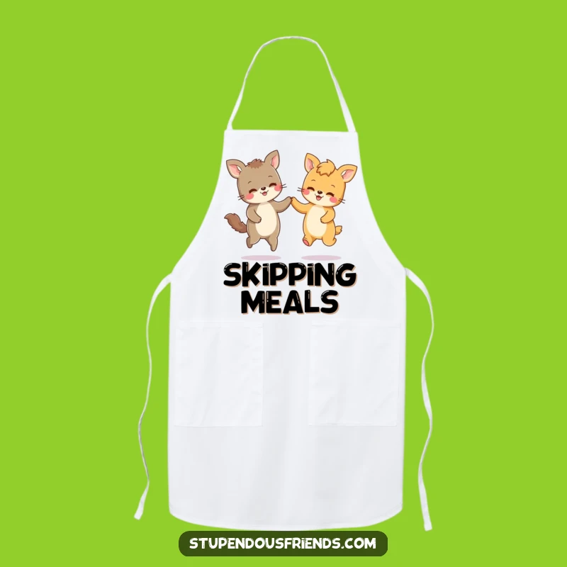 Funny Animal Chefs Skipping Apron: Hilarious Kitchen Fun, Perfect Funny Gift for Cooks!