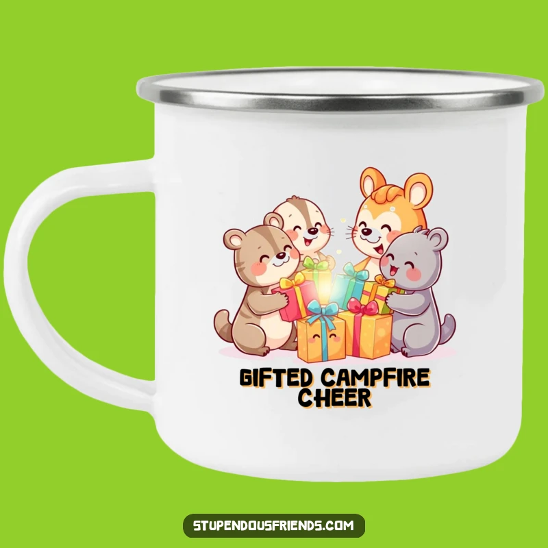 Funny Gift Swap Camping Mug: Outdoor Cheer, Hilarious Present!