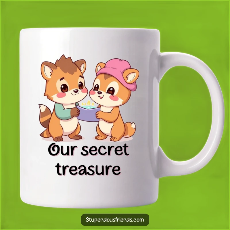 Funny Animal Discovery Mug: A Delightful Moment Shared, Perfect Funny Gift