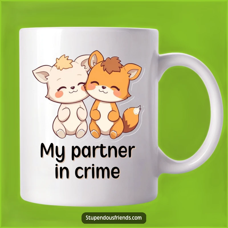 Funny Animal Friends Mug - Perfect Giggle Buddy Gift for Besties