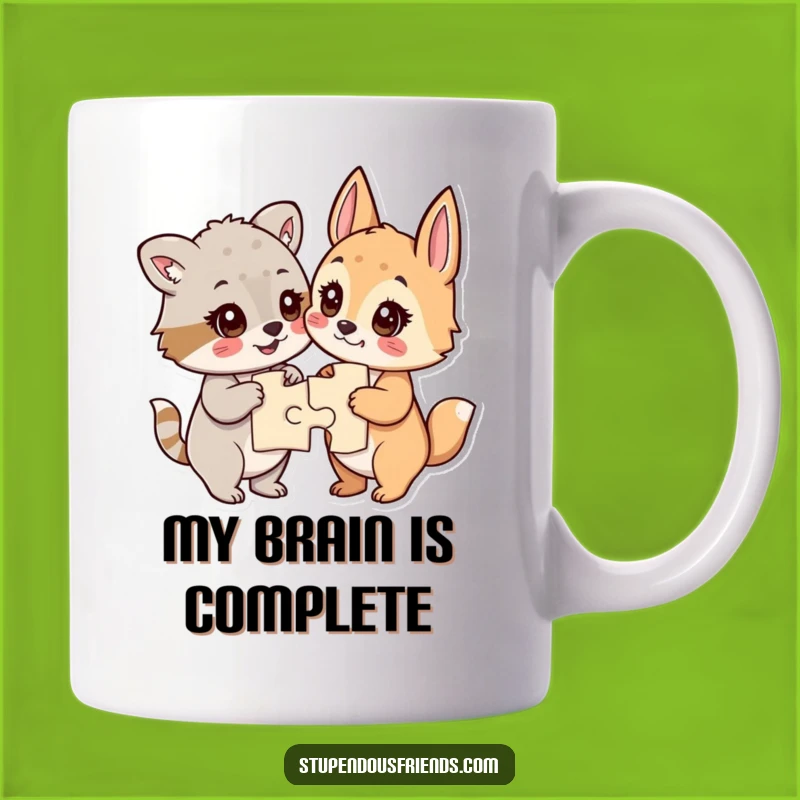 Funny Puzzle Masters Mug: Celebrate Teamwork with Shared Laughter