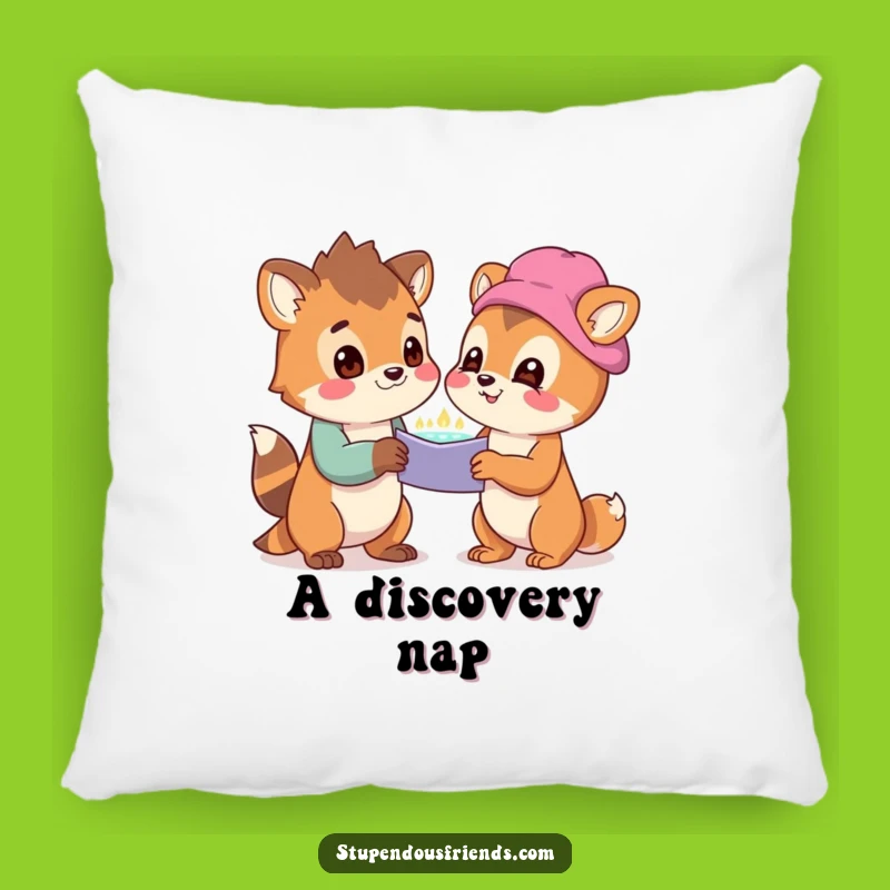 Cozy Funny Animal Discovery Pillow: Snuggle Up with Wonder, A Funny Gift