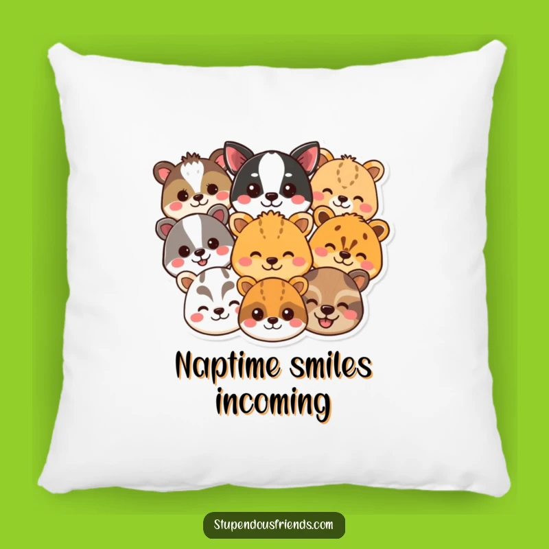 Funny Animal Smile Pillow: Add Comfort and Humor with this Funny Cushion!