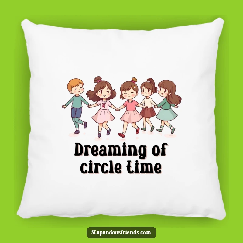 Funny Friends Pillow: Cuddle Up with the Joy of Your Circle