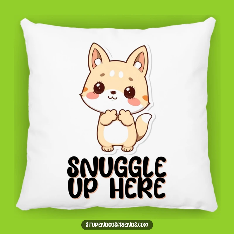 Funny Welcome Pillow: Cozy Comfort with Kind Gestures, Perfect Gift