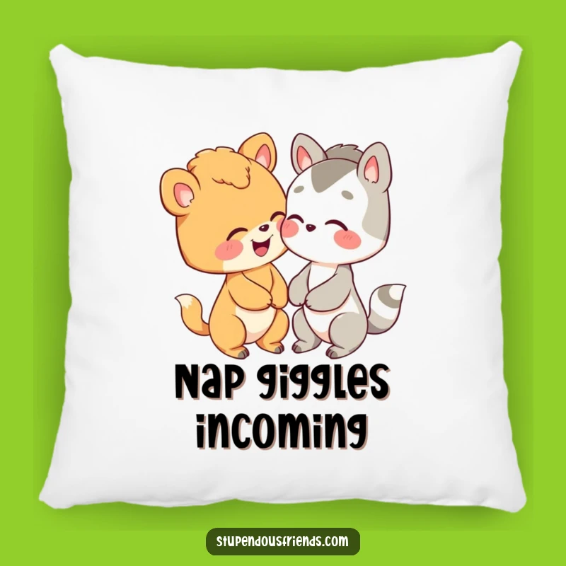 Soft Funny Giggling Animals Pillow - Cozy Comfort with a Smile