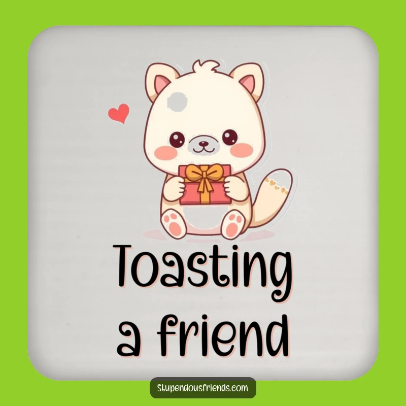 Funny Gift Animals Coaster Set - Protect Surfaces with Thoughtfulness, Perfect Gift