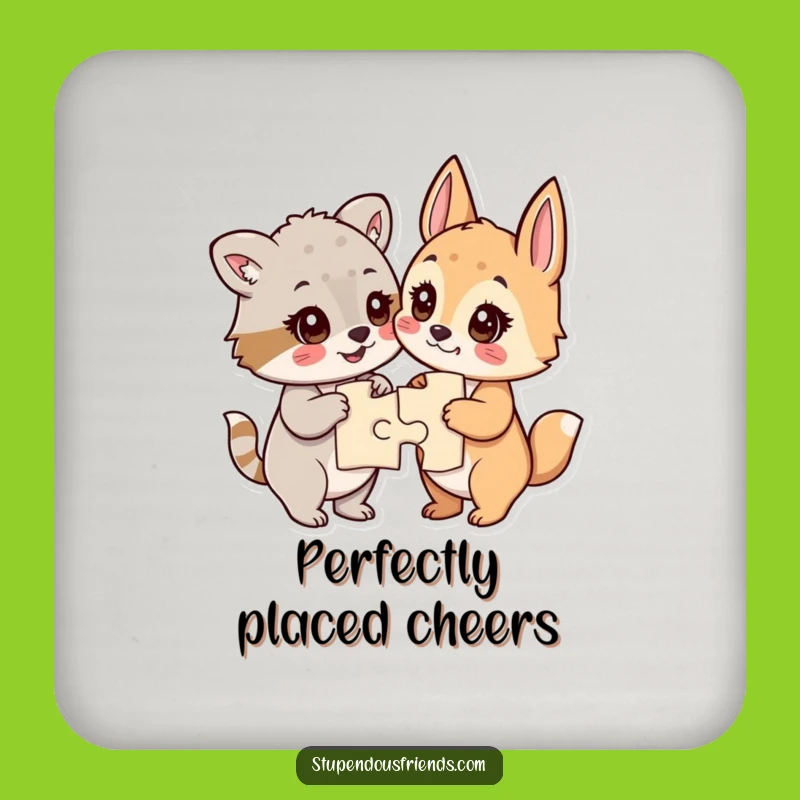 Funny Puzzle Piece Coasters: Protect Surfaces with Smart Style