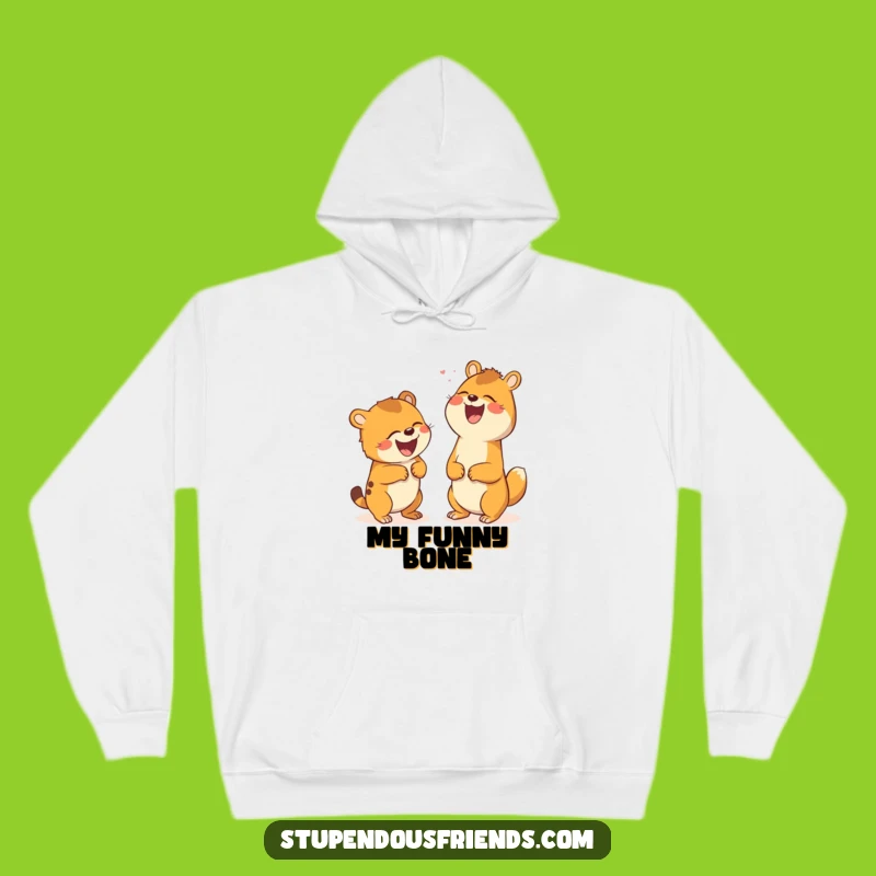 Funny Laughing Animals Hoodie: Cozy & Hilarious Gift for Joke Enthusiasts
