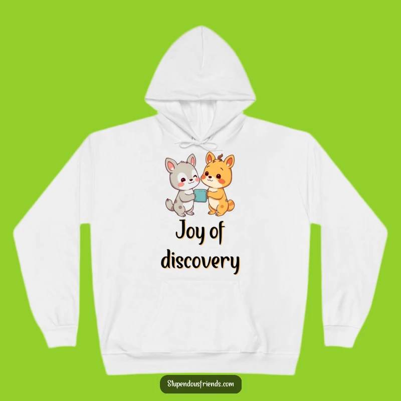 Funny Cozy Hoodie: Shared Discovery - Perfect Funny Gift
