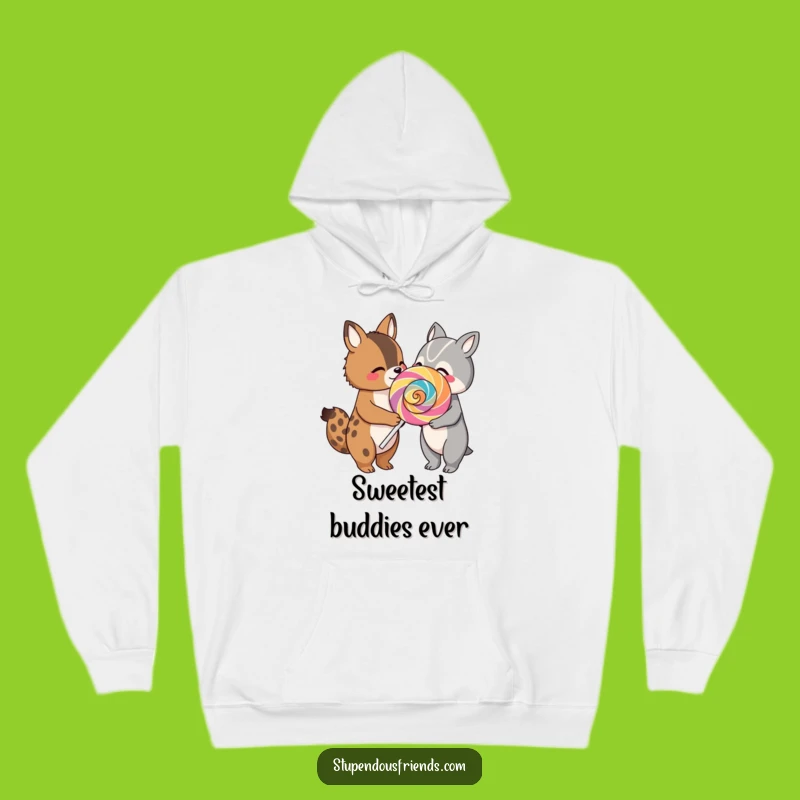 Funny Animal Lollipop Hoodie: Cozy and Cute Sweatshirt for Sweetest Friends