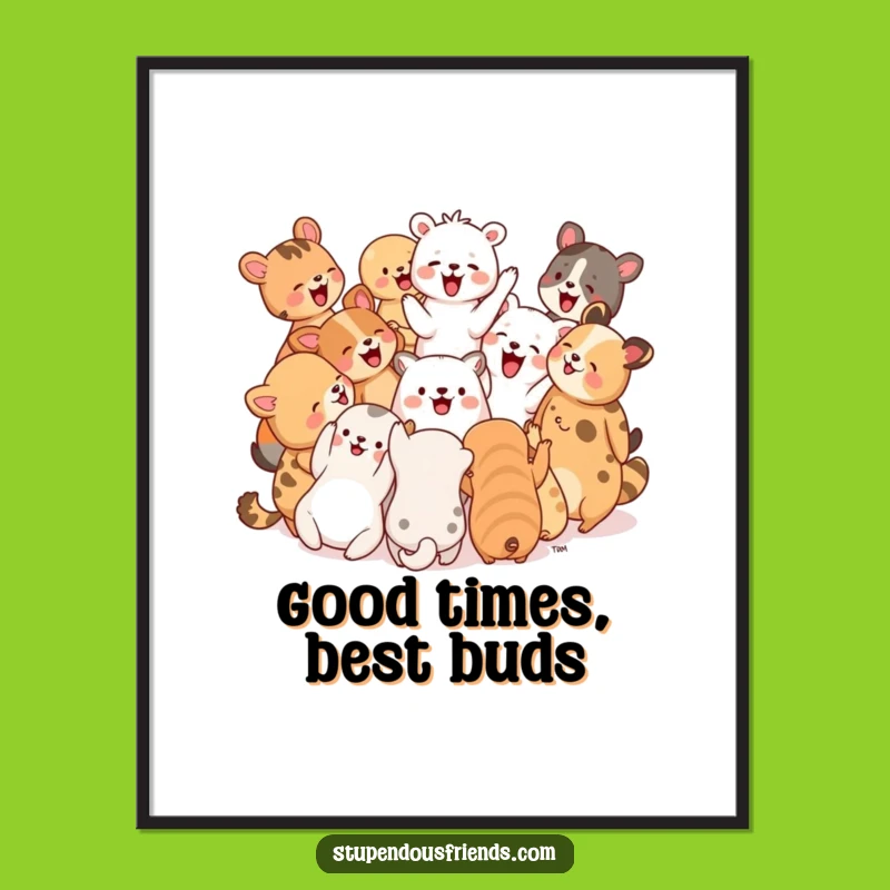 Free Printable Wall Art: Laughing Animals - Hilarious Downloadable Art Gift!