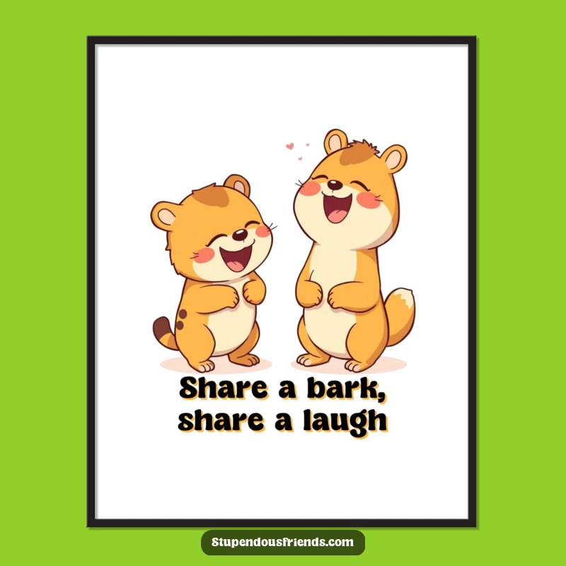 Free Printable Wall Art: Hilarious Laughing Animals, Downloadable Humorous Decor