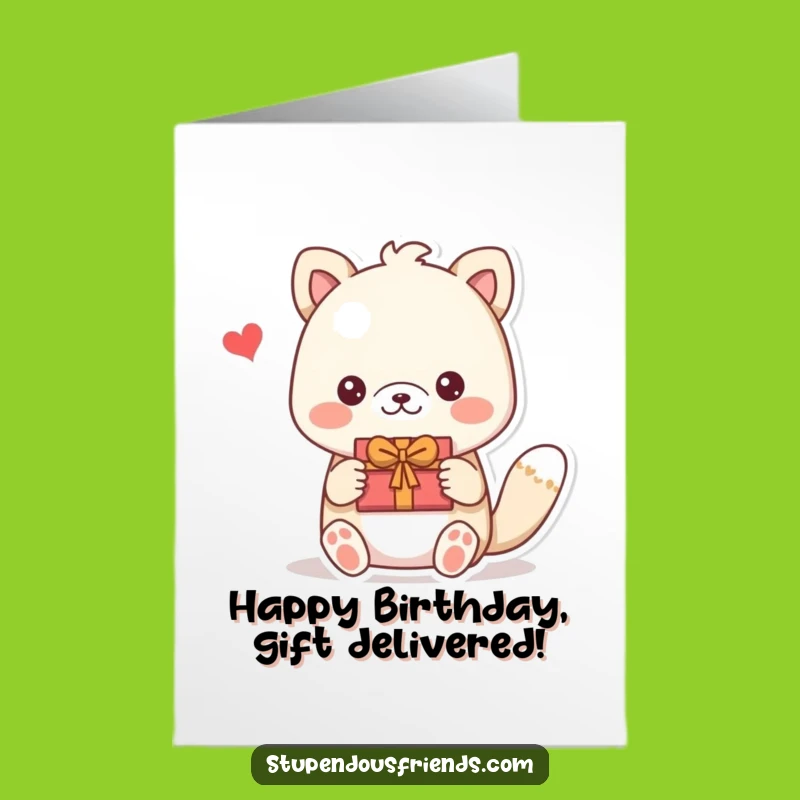 Free Printable Birthday Card: Animal Handmade Gift, Funny Downloadable Gift