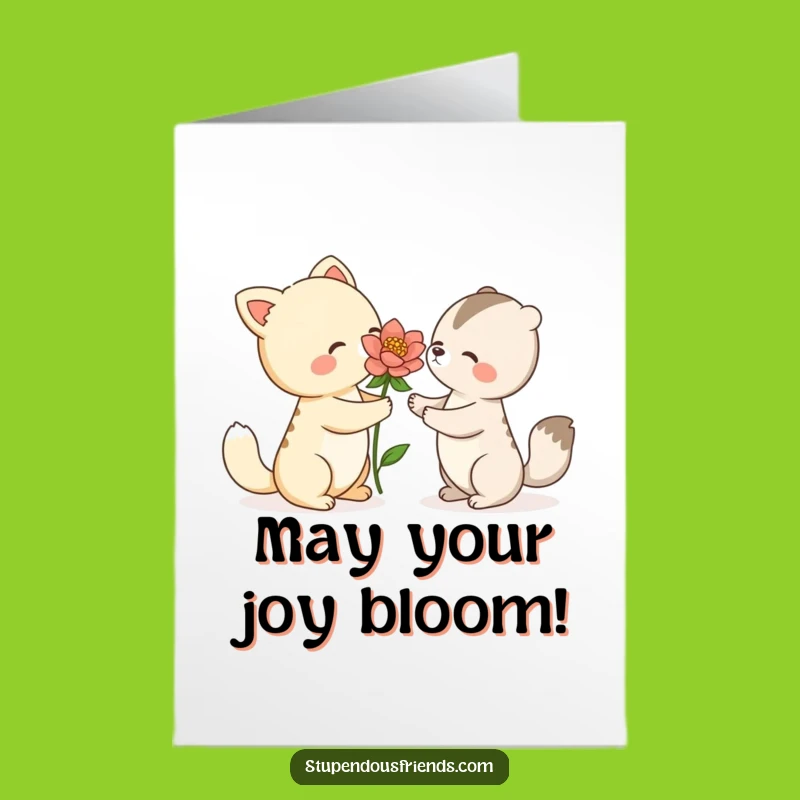 Free Printable Congrats Card: Flower of Success, Thoughtful Downloadable Greeting!