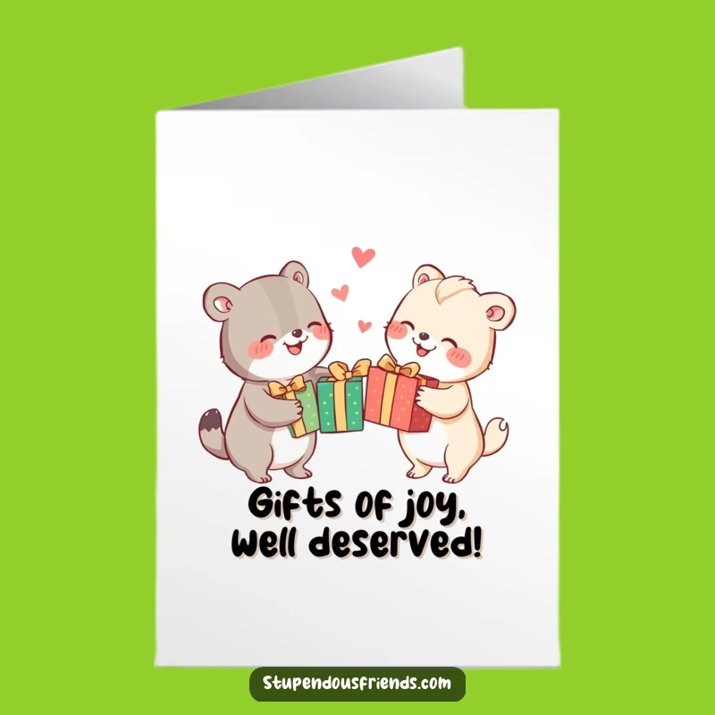 Free Printable Congrats Card: Gift Exchange Joy for Celebrating Achievements