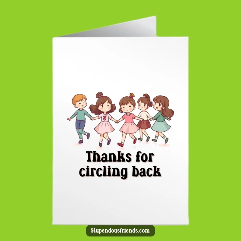 Free Printable Friends Thank You Card: Express Gratitude with Funny Downloadable Art