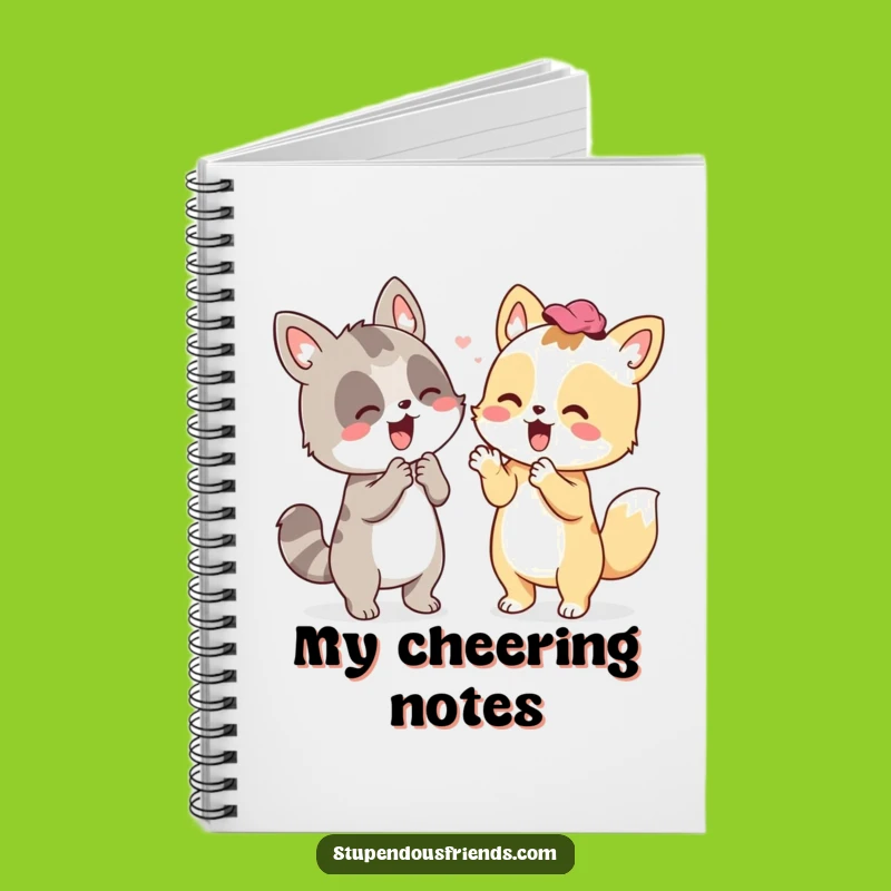 Funny Animal Cheer Notebook: Hilarious Journal for Supporters & Dreamers