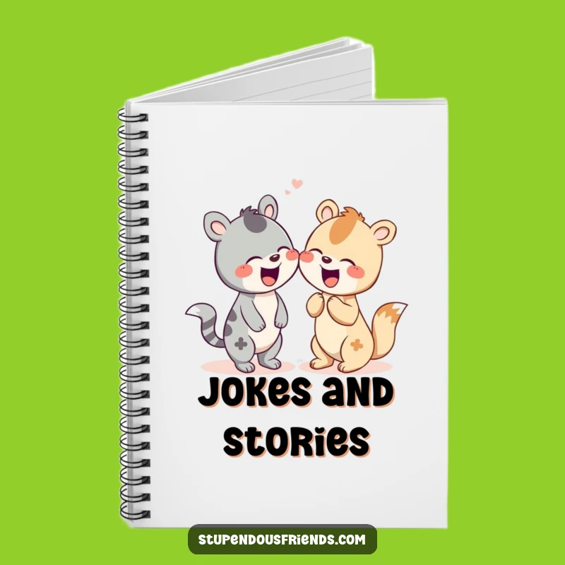 Funny Animal Giggle Notebook: Laughter Journal, Creative Funny Gift