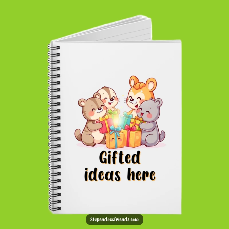 Funny Gift Exchange Notebook: Jot Down Ideas with This Hilarious Animal Design!