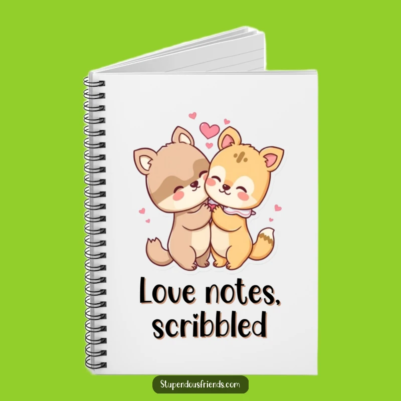 Funny Animal Hug Notebook - Journal Your Thoughts with Love