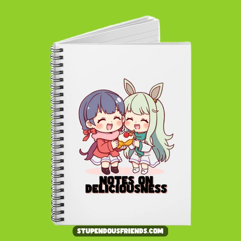 Funny Treat Sharing Notebook - Jot Down Sweet Ideas with This Hilarious Journal