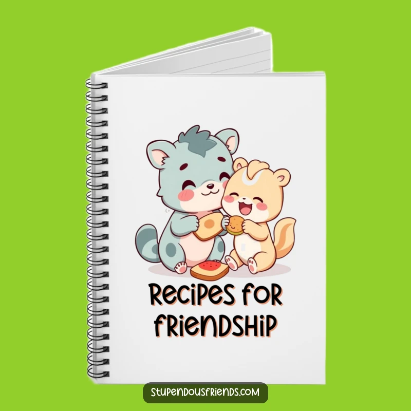 Funny Sharing Animal Friends Notebook: Write About Friendship