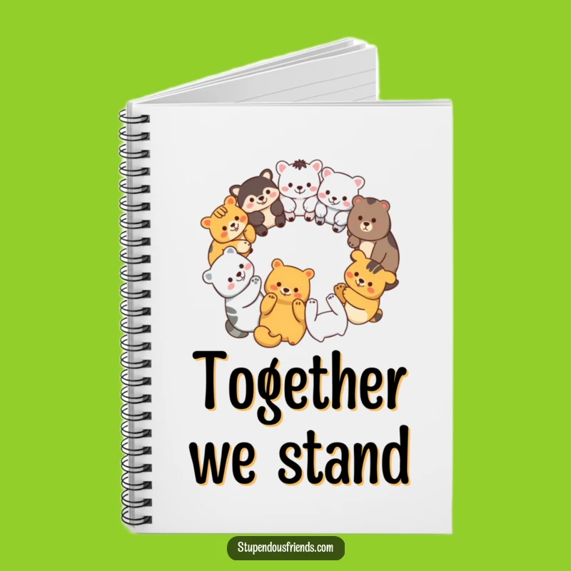 Funny Unity Notebook: Animal Circle - Ideal Funny Gift for Note-Takers