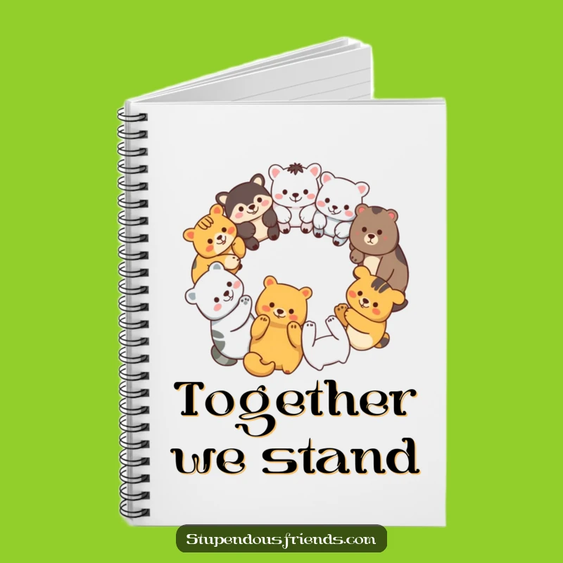Funny Unity Notebook: Animal Circle - Ideal Funny Gift for Note-Takers