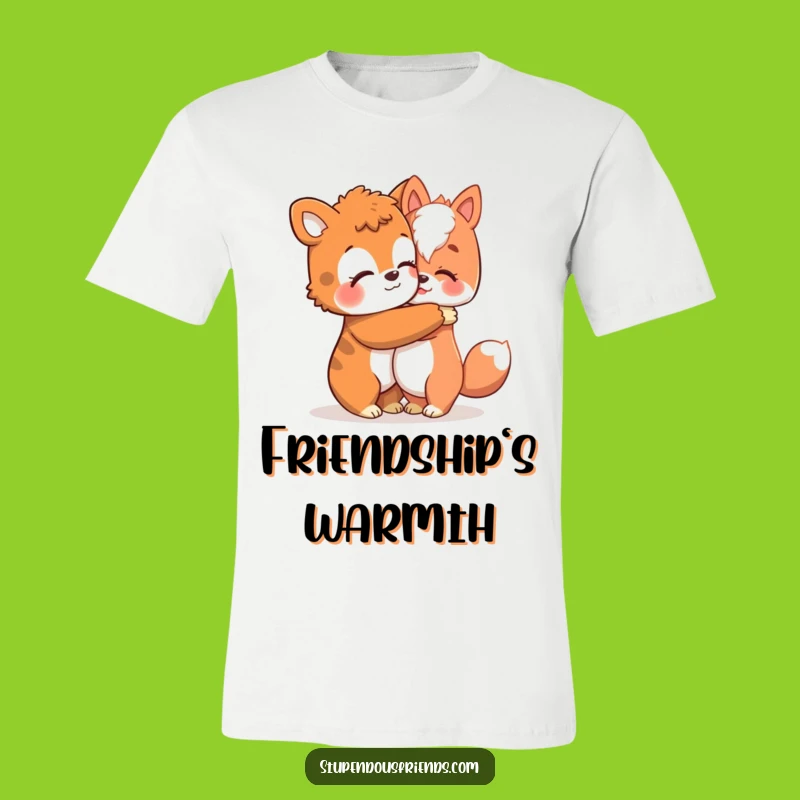 Funny Hug T-Shirt: Comforting Pals - Perfect Funny Gift