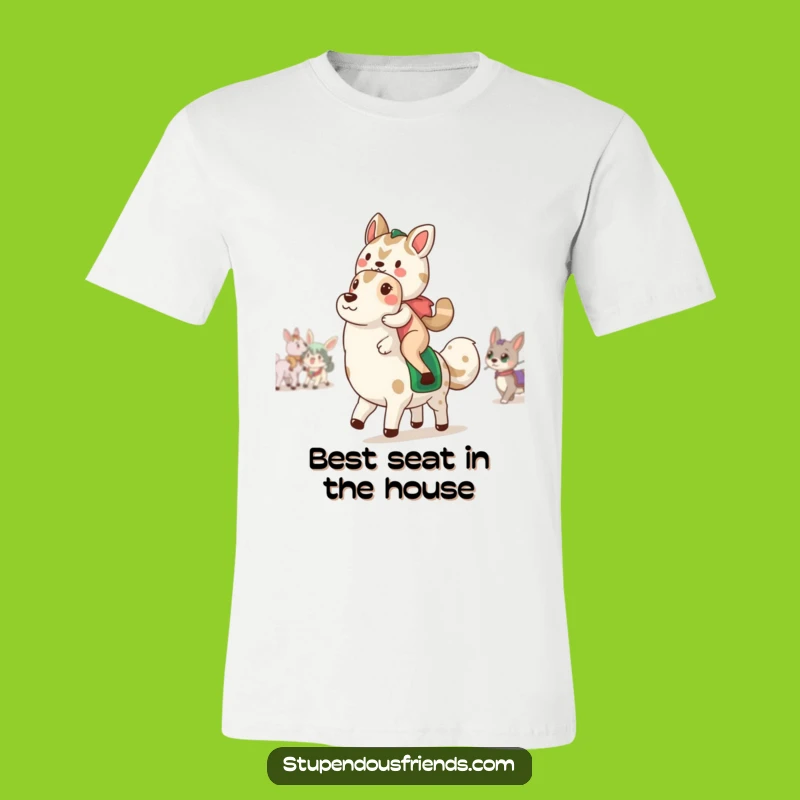 Funny Animal Parade T-Shirt: Wearable Laughter, a Comical Character Duo Gift
