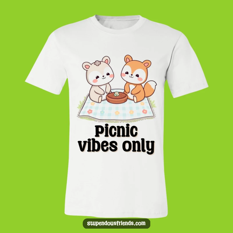 Funny Picnic Pals T-Shirt: Wear Your Love for Food and Friends