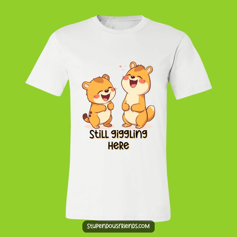 Funny Laughing Animals T-Shirt: Hilarious Joke Tee for Comedians