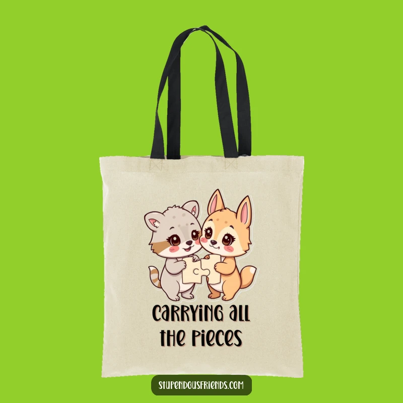 Funny Smarty Pants Tote: Carry Your Puzzle Prowess