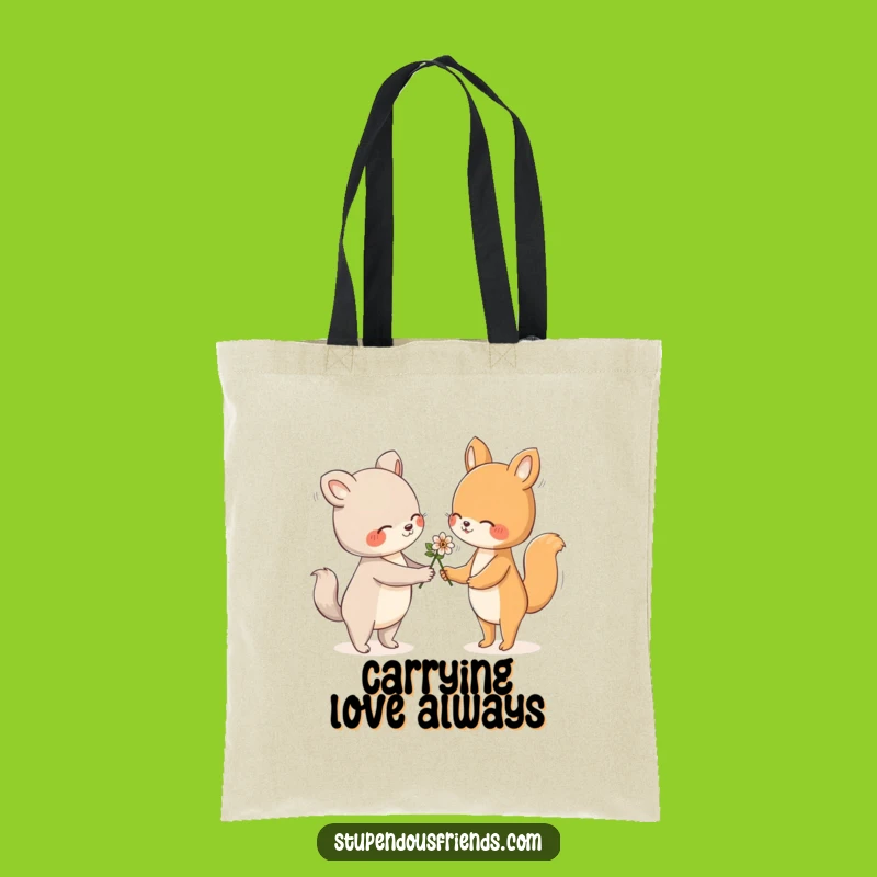 Funny Flower Tote: Carry Kindness, The Perfect Funny Gift